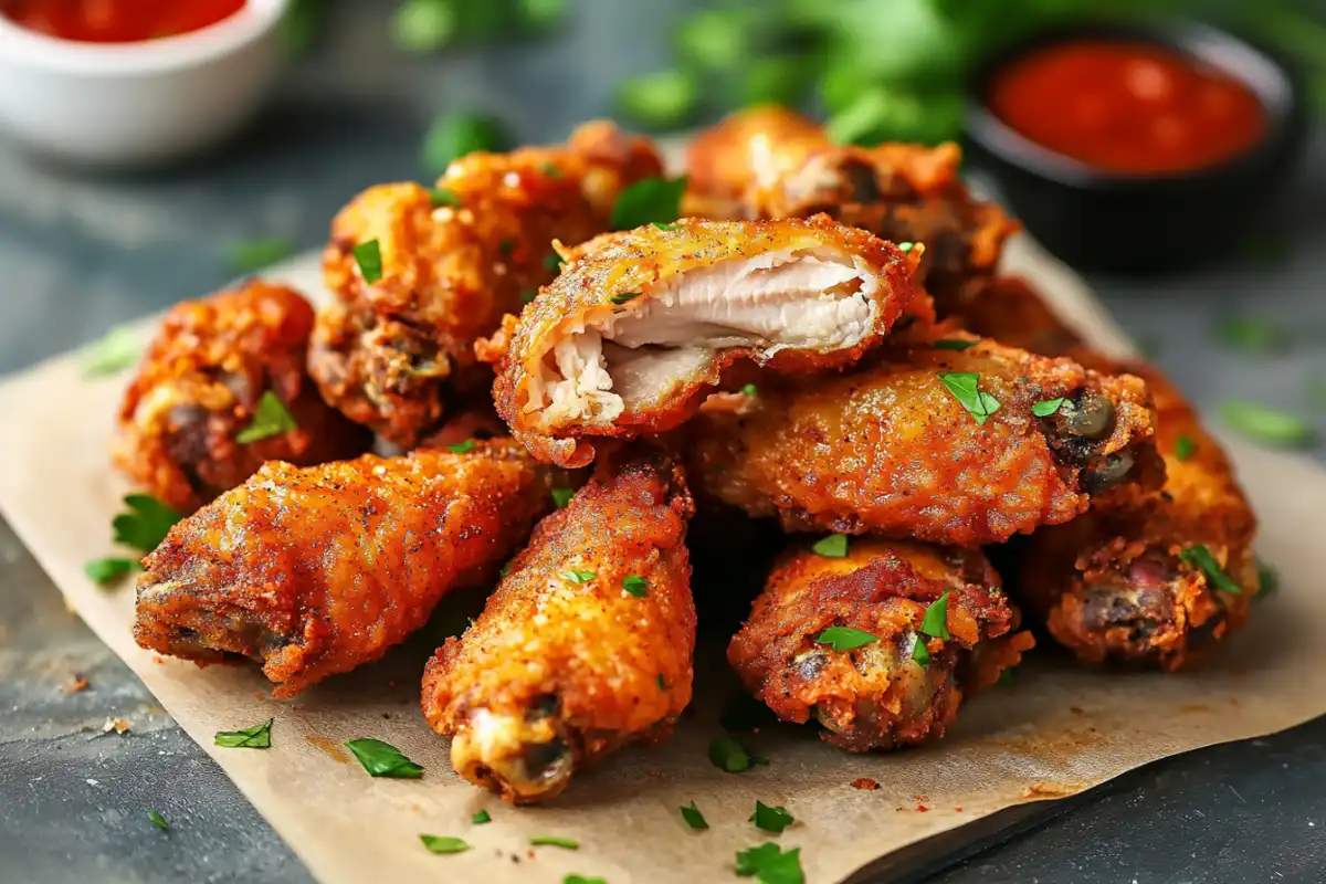 Baked BBQ Chicken Wings