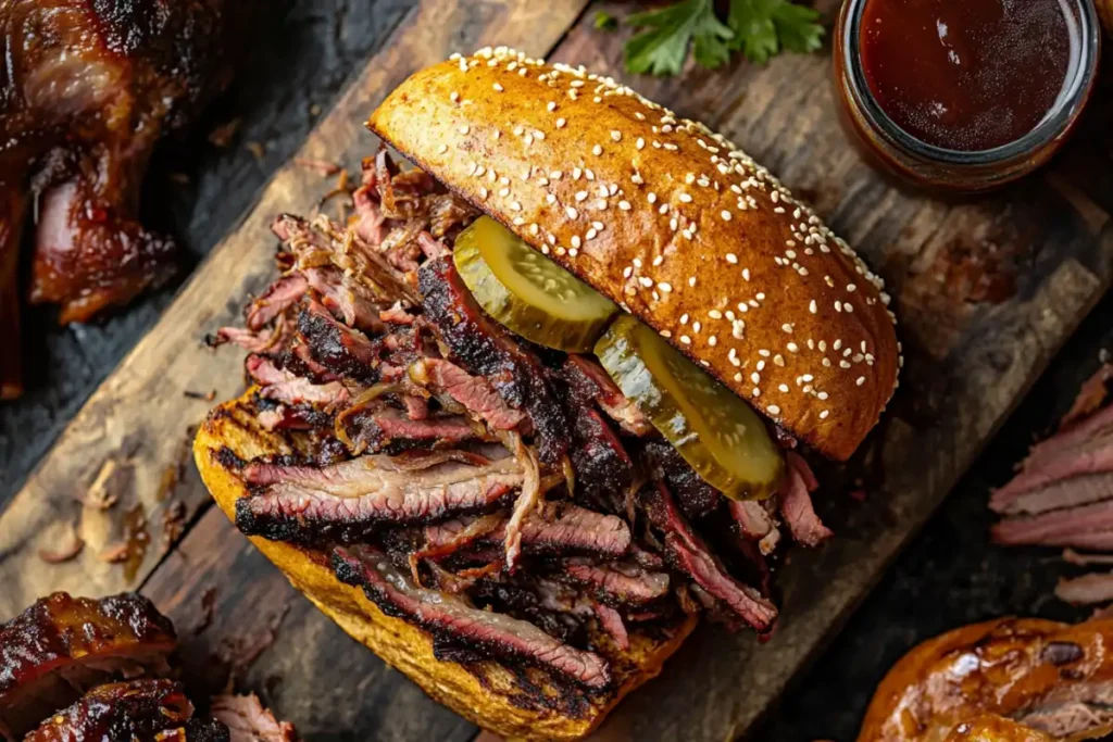 Perfect Brisket Sandwich